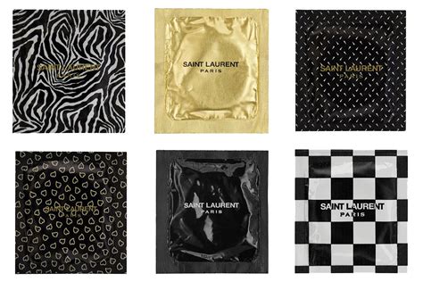 yves saint laurent condom|This Is How Much the Saint Laurent Condoms Cost